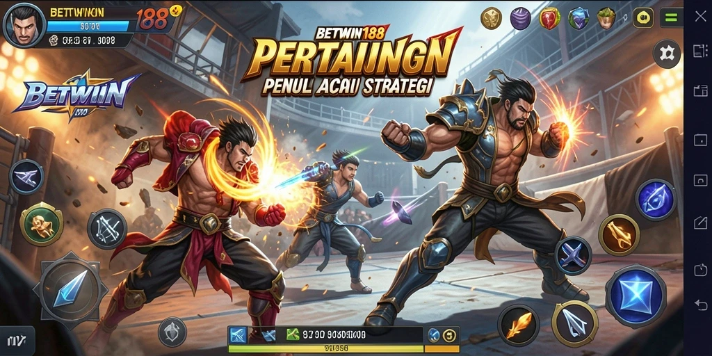 Tampilan menarik dari pertarungan epik dalam BETWIN188.