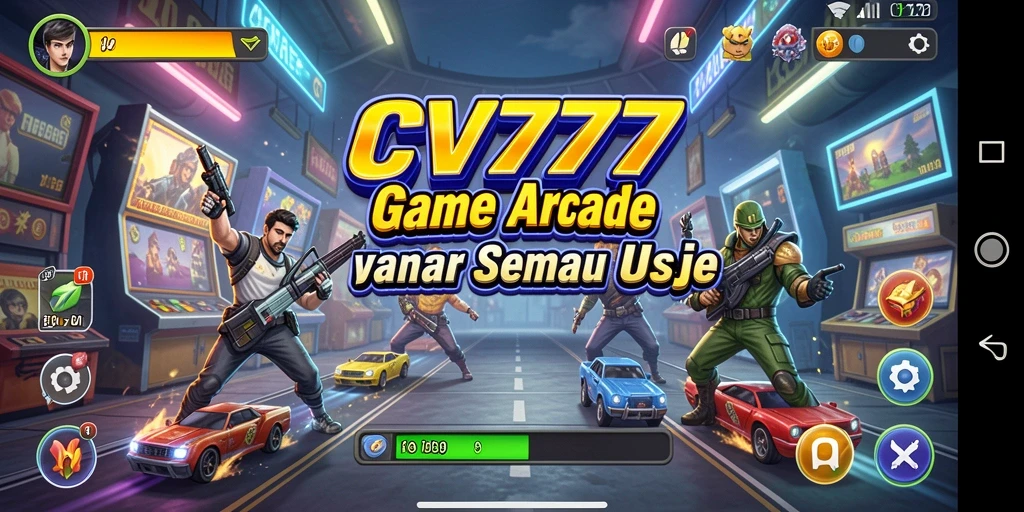 Screenshot gameplay <strong>CV777</strong> yang penuh warna dan menantang.