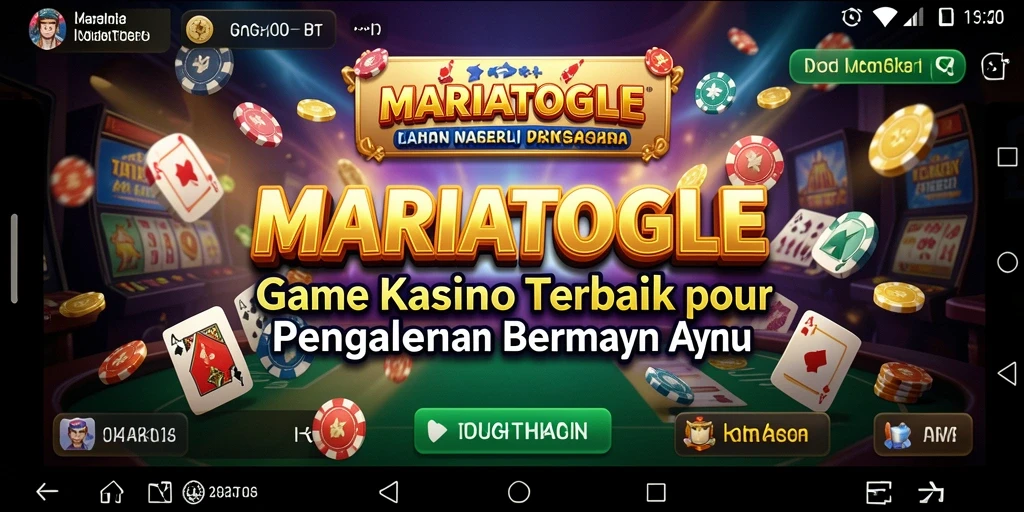 Tampilan menarik dari gameplay MARIATOGEL yang memikat pemain Kasino.