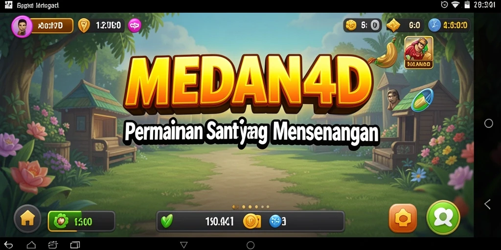 Tampilan gameplay MEDAN4D yang seru dan menghibur.