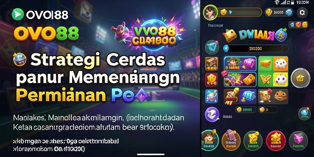 Tampilan gameplay OVO88 yang menarik dan strategis.