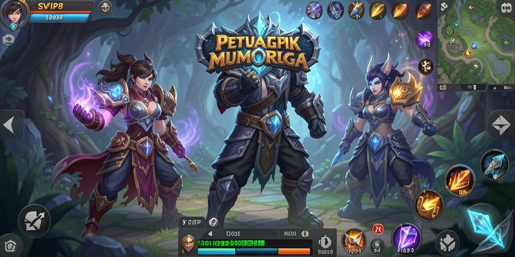 Screenshot gameplay SVIP8 menunjukkan aksi petualangan yang seru.